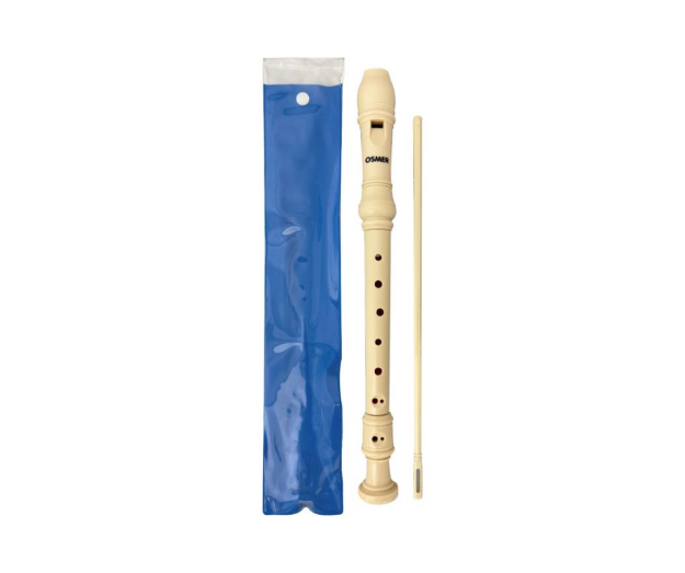 Picture of OSMER RECORDER IVORY W/ CLEANING ROD